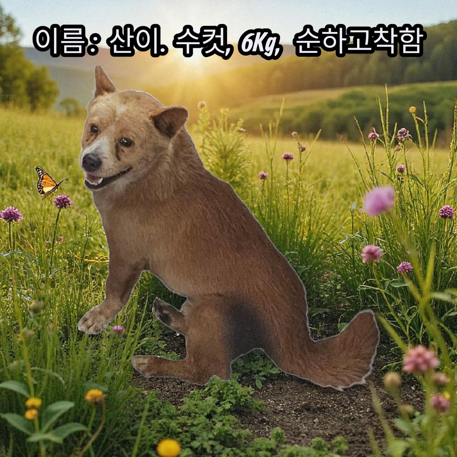 보호중 노퍽 테리어…