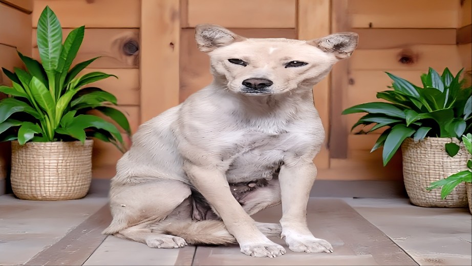 보호중 믹스견의 가…