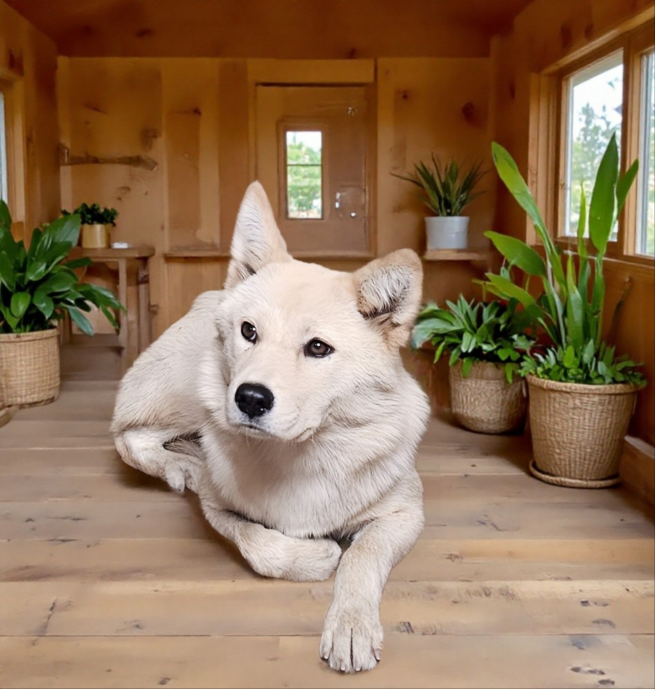 보호중 믹스견의 가…